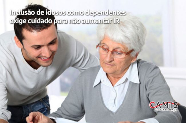 idosos como dependentes