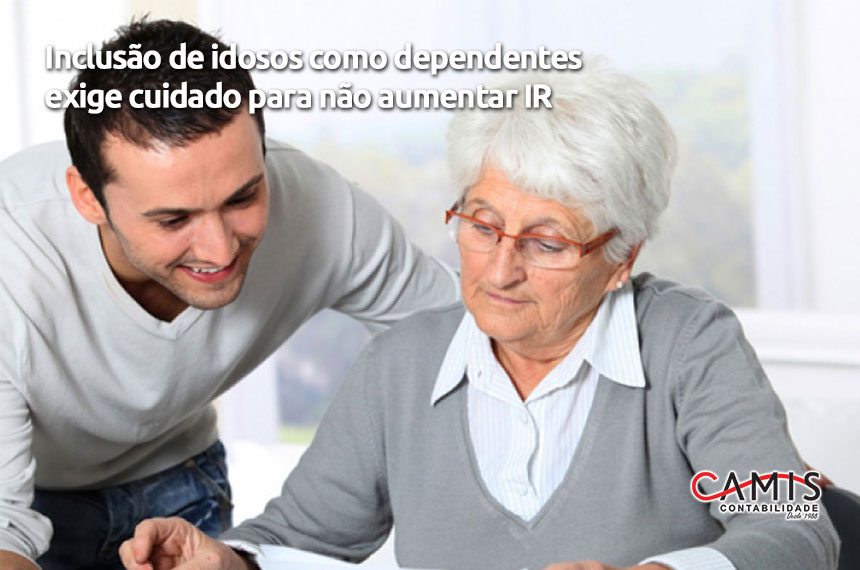idosos como dependentes
