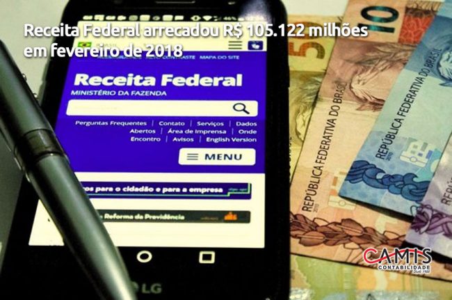 Receita Federal arrecadou