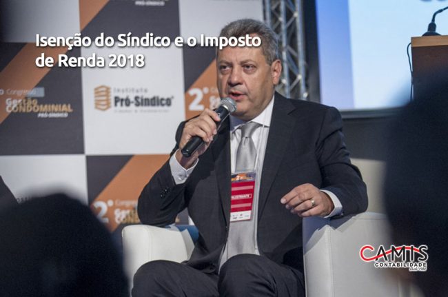 Síndico e o Imposto de Renda