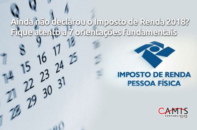imposto de renda 2018