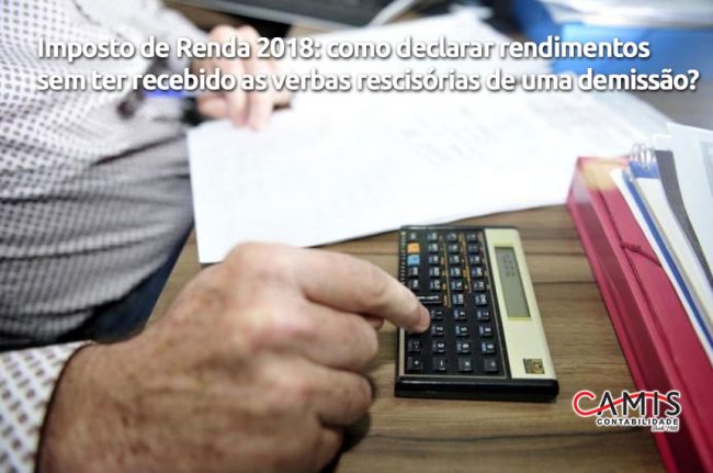 Imposto de Renda 2018