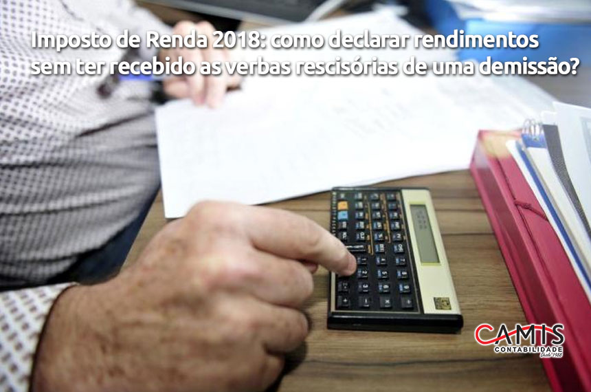 Imposto de Renda 2018