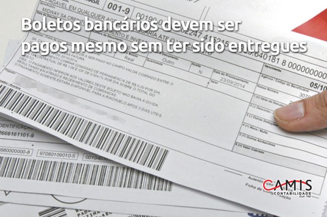 Boletos bancários