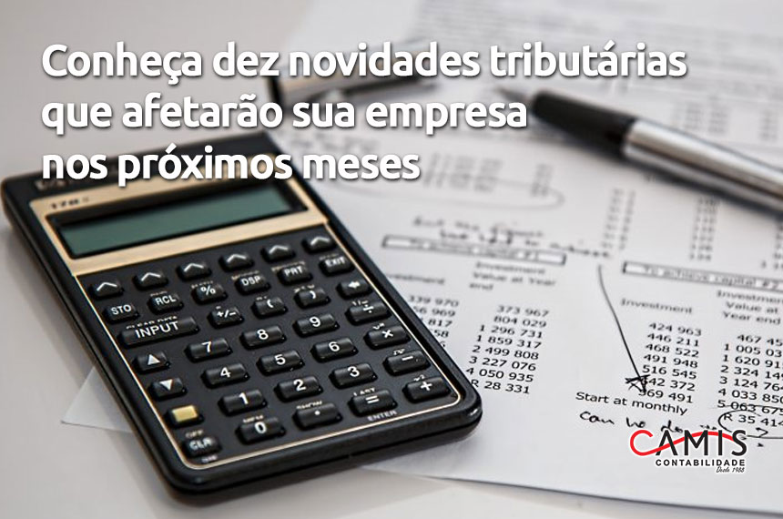 novidades tributárias