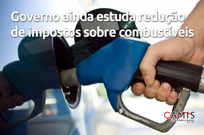 redução de impostos sobre combustíveis