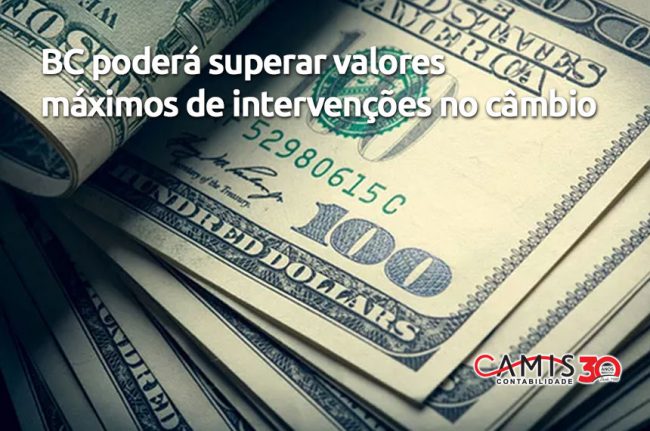 Intervenções no câmbio