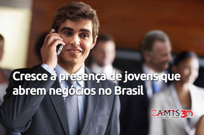 Jovens que abrem negócios