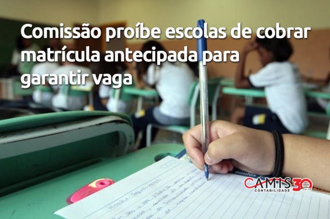 Matrícula antecipada