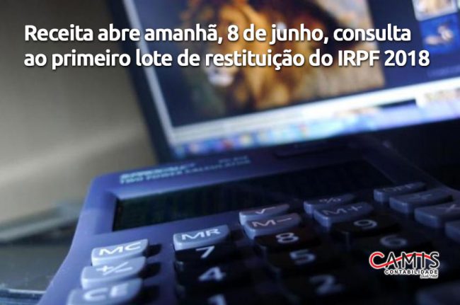 Restituição do IRPF 2018