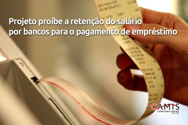 retenção do salário