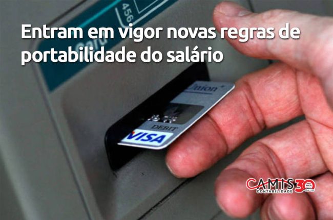 Portabilidade do salário