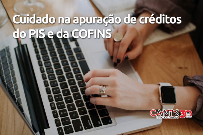 créditos do PIS e da COFINS