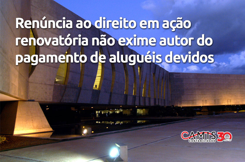 aluguéis devidos