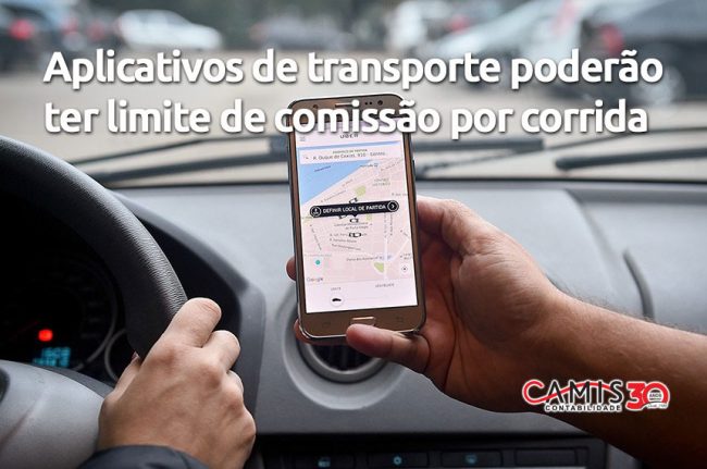 Aplicativos de transporte