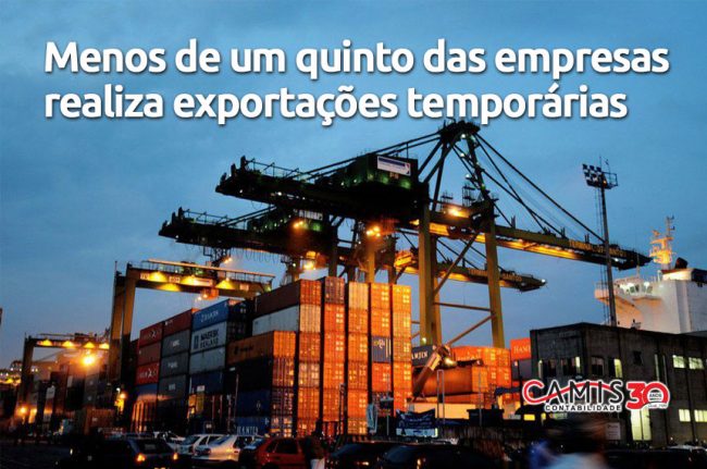 exportações temporárias