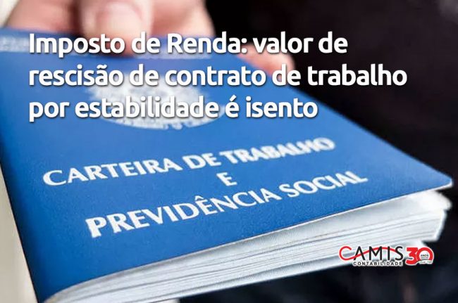 rescisão de contrato