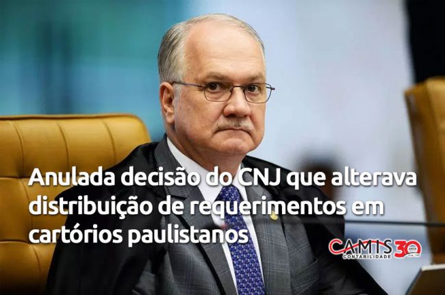 distribuição de requerimentos