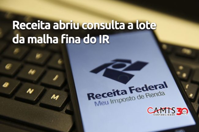 lote da malha fina do IR