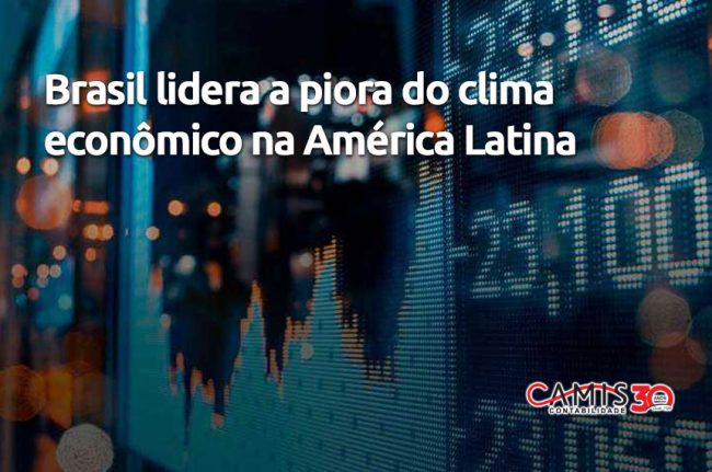 piora do clima econômico