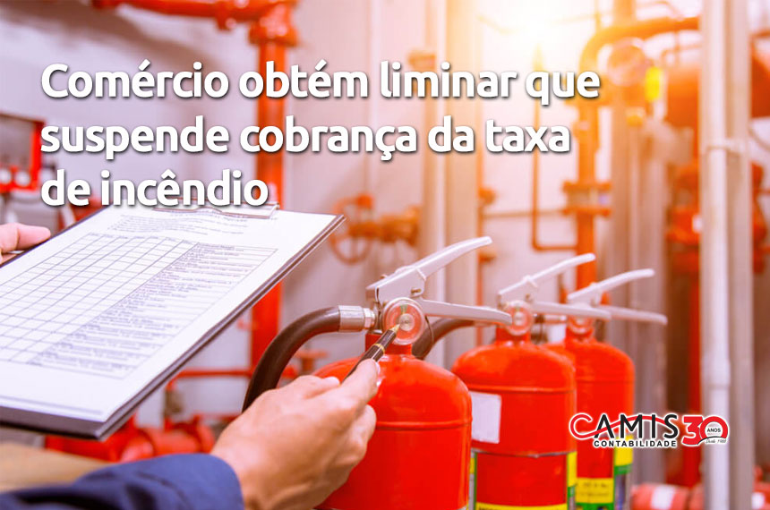 taxa de incêndio