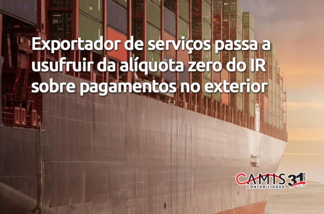 alíquota zero do IR