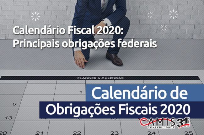 Calendário Fiscal 2020