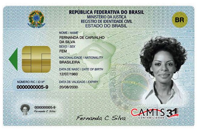 Nova Carteira de identidade