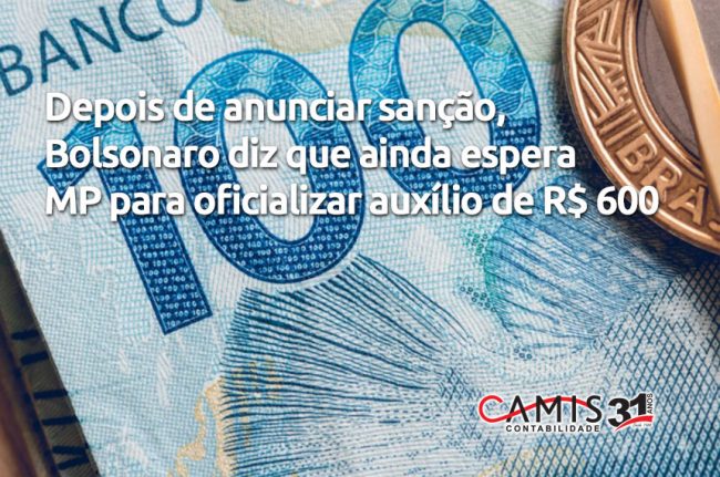 Auxílio de R$ 600