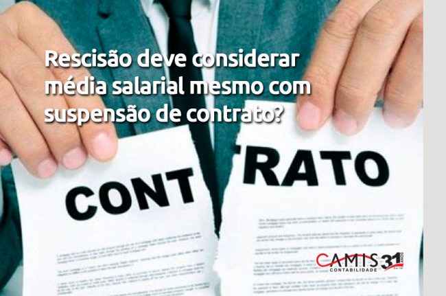 suspensão de contrato