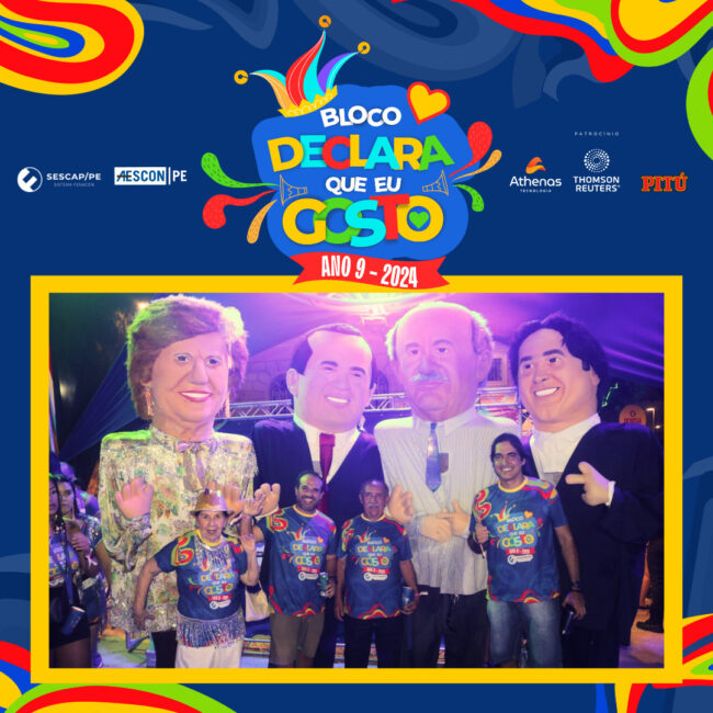 Bloco Declara que Eu Gosto sai pelas ruas de Recife