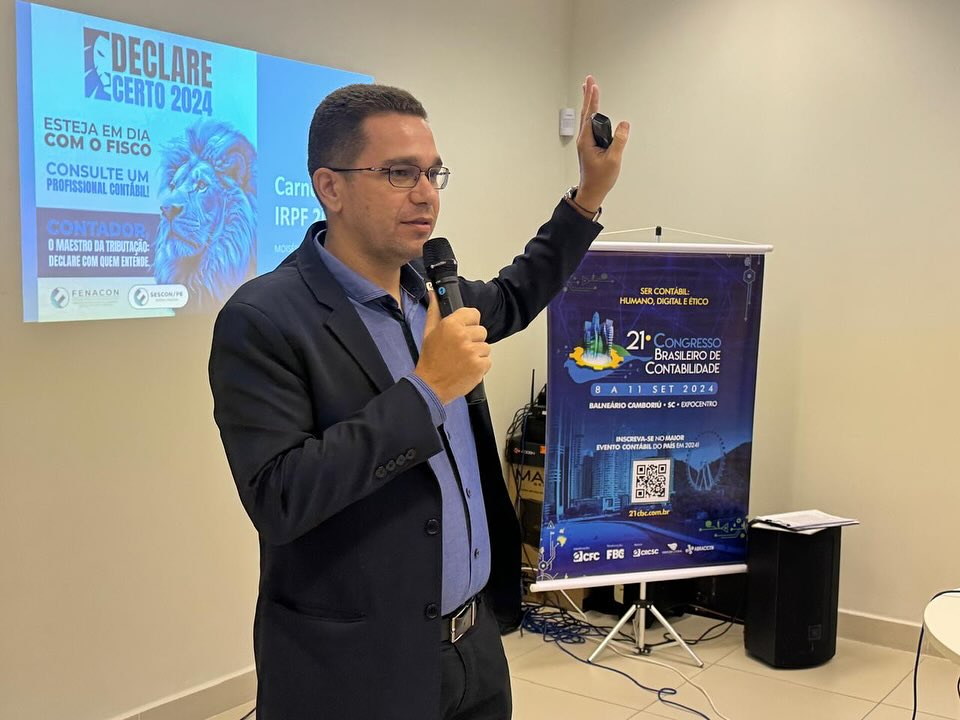 SESCON-PB participa do CAPACICONT IRPF 360º, evento realizado pelo CRCPB