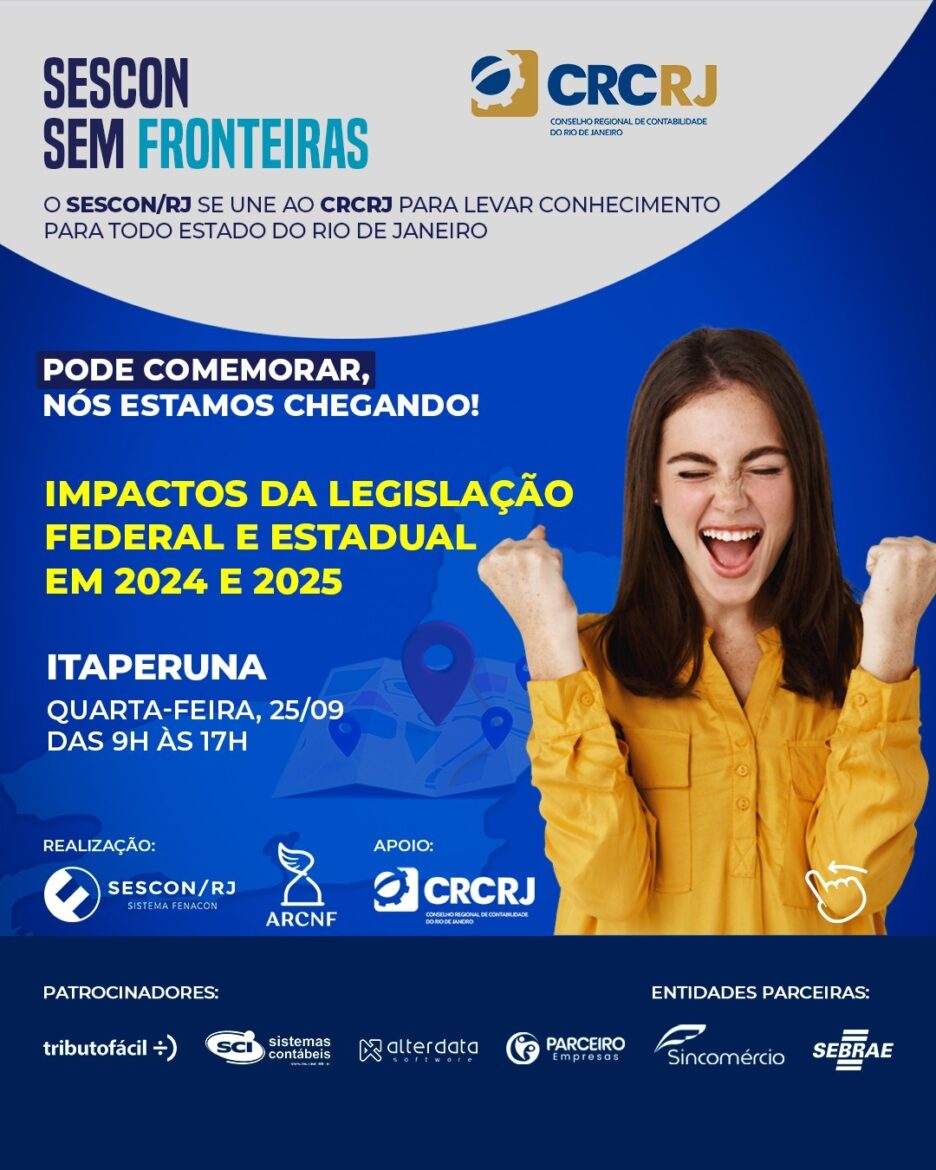 O Sescon sem Fronteiras está chegando com tudo em Itaperuna!
