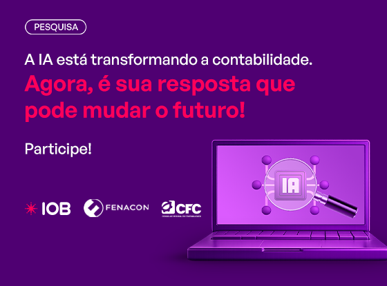 Pesquisa IOB e FENACON – Aplicação da Inteligência Artificial na Contabilidade