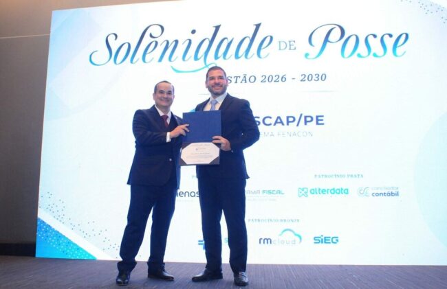 FENACON prestigia nova diretoria do SESCAP/PE para o quadriênio 2026-2030