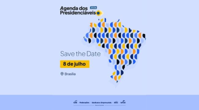 FENACON participa da Agenda dos Presidenciáveis 2026 nesta quarta-feira (8)